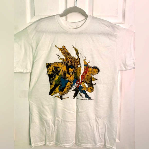 Rare Wolverine Vs The Punisher 1989 Marvel T-Shirt